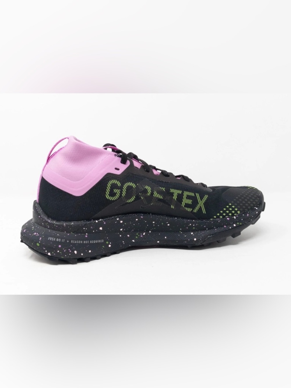 Nike React Pegasus 4 💅🌴 Trail GTX Black Magenta Shoes Wmns Sz 7 8.5 FN7102-010 - Picture 4 of 13